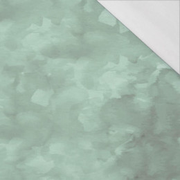 CAMOUFLAGE m. 2 / modern mint  - bio single jerset mit Elastan Sommersweat