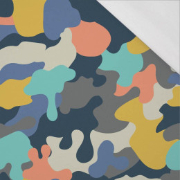 CAMOUFLAGE BUNT Ms. 2 - bio single jerset mit Elastan Sommersweat