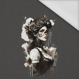 STEAMPUNK WOMEN - Paneel (75cm x 80cm) Wasserabweisende Webware