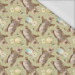 92cm BÄRCHEN UND EULCHEN (WALDTIERE) - Wasserabweisende Webware