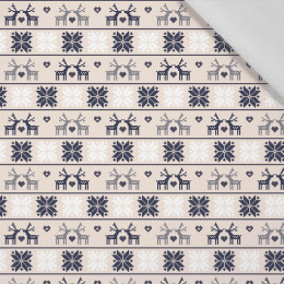 RENTIERE / Strick (WINTERZEIT) / beige - Baumwoll Webware