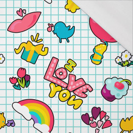BUNTE STICKER MS. 1 - Bio Single Jersey