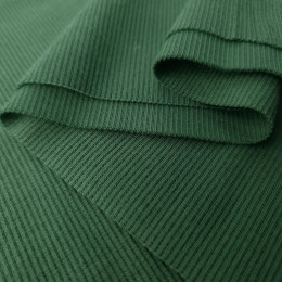 Strickware gerippt - DUNKELGRÜN (D-068)