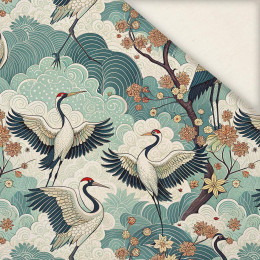Japanese Garden wz.2  (birds) - Leinen 100%