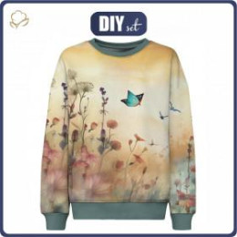 KINDER SWEATSHIRT (NOE) - MAGIC MEADOW wz. 5 - Nähset (86/92)