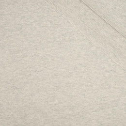 CREME MELANGE - single jersey schmirgel mit elastan TE210