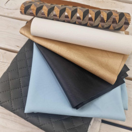 Paket mit Kunstleder (Skai) M.2