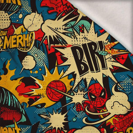 RETRO COMICS M.1 - Wintersweat angeraut mit Elastan ITY
