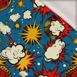 RETRO COMICS M.4 - Wintersweat angeraut mit Elastan ITY