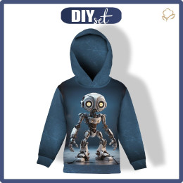 KINDER HOODIE (ALEX) - ROBOT wz.3 - Nähset