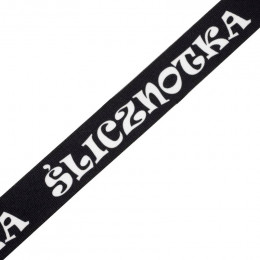 Ripsband LOVE 25mm -schwarz
