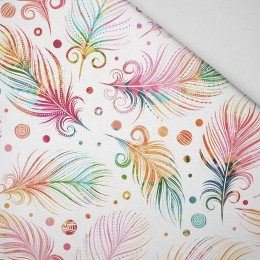 REGENBOGEN FEDERN  - Bamboo fabric 170g
