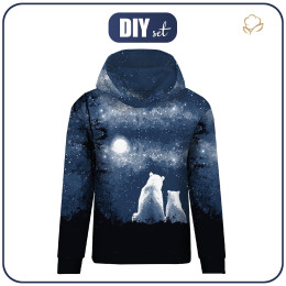 CLASSIC DAMEN HOODIE (POLA) - WINTER BEARS WZ.1 - Nähset