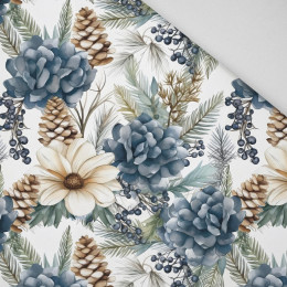 WINTER FLOWERS WZ.10 - Leinen 100%