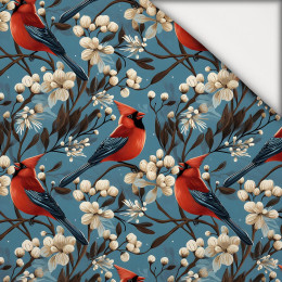 WINTER FLOWERS WZ.12 - leichte Maschenware angeraut