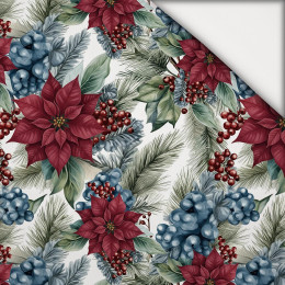 WINTER FLOWERS WZ.14 - leichte Maschenware angeraut