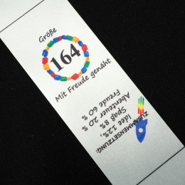 Jungs Textillabel DE - Größe 164 - 4 Stck Set