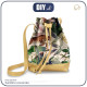 BEUTELTASCHE - GEPARD / Blätter - gold
