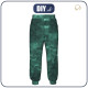 DAMEN JOGGINGHOSE (NOEMI) - CAMOUFLAGE m. 2 / flaschengrün - Nähset