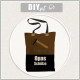 SHOPPER TASCHE - OPAS SCHÄTZE - Wasserabweisende Webware - Nähset