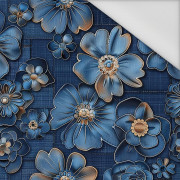 DENIM FLOWERS wz.1 - Wasserabweisende Webware