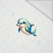 DOLPHIN (SEA ANIMALS M. 2) - Paneel (60cm x 50cm) Wasserabweisende Webware