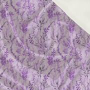 DIGITAL LAVENDER / FLOWERS - Satin