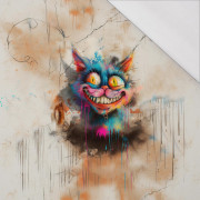 CRAZY CAT - Paneel (60cm x 50cm) SINGLE JERSEY 