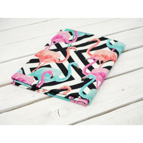 FLAMINGOS - bio single jerset mit Elastan TE210 Sommersweat