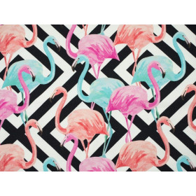 FLAMINGOS - bio single jerset mit Elastan TE210 Sommersweat