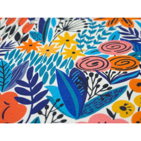 BUNTE WIESE - bio single jerset mit Elastan TE210 Sommersweat