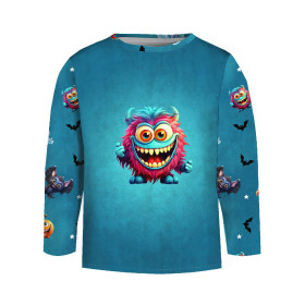 MONSTER CUTE HALLOWEEN WZ. 4 - Paneel (60cm x 50cm) Wintersweat angeraut mit Elastan ITY