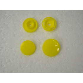 DRUCKKNÖPFE KAM 14 mm - yellow 10 set