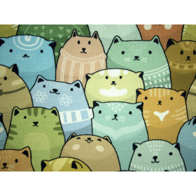 Bunte Katzen - Sommersweat