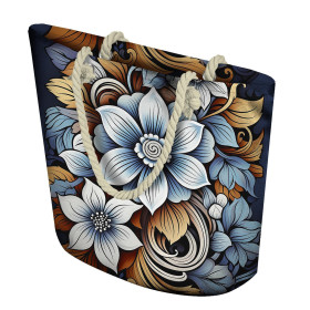 BOUQUET OF FLOWERS WZ.2 (46 cm x 50 cm) - dickes geprägtes Kunstleder