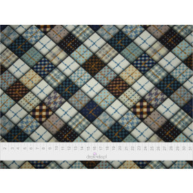 43cm TARTAN - Viskose-Jersey WE210