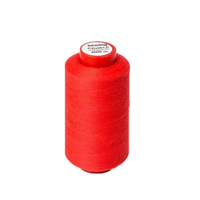 Faden 4000m overlock - ROT