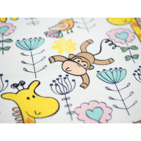 BUNTES SAFARI - bio single jerset mit Elastan TE210 Sommersweat