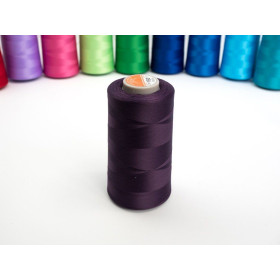 Faden elastisch overlock 5000m - AUBERGINE
