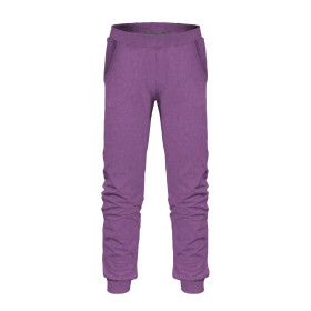 KINDER-JOGGINGHOSE (LYON) - ACID WASH / VIOLETT - Sommersweat