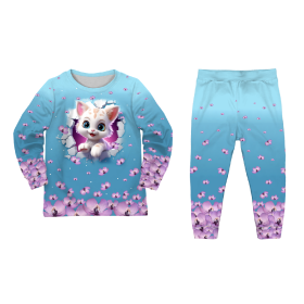 KINDERPYJAMAS "MIKI" - ANIMALS CRACKED ms.1 (cat) - Nähset