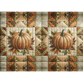 BATIK WZ. 3 - panel 71cm x 100cm/ 2szt.- Polster- Velours