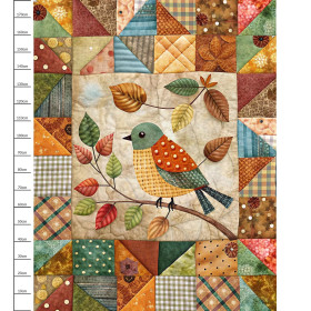 BATIK WZ.8- panel (140cm x 180cm) - Webware für Tischdecken