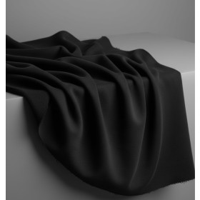 Diagonal-French Terry / HEAVY 450g - SCHWARZ