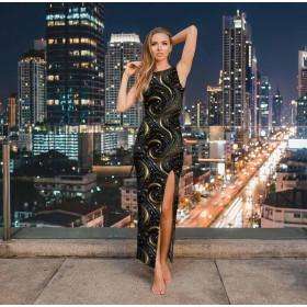 BLACK & GOLD GLAMOUR wz. 10 - Sommerswea tmit Elastan ITY