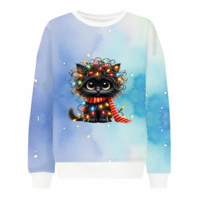 Christmas animal wz. 7 - panel (60cm x 50cm) Wintersweat angeraut mit Elastan ITY