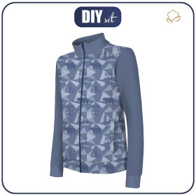 “MAX” KINDER TRAININGSJACKE - BÄREN (adventure) - Maschenware mit kurzem Flor