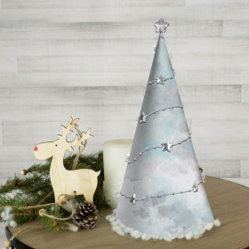 WEIHNACHTSBAUM - SCHNEESTURM (WINTER IN DER STADT) - DIY IT'S EASY