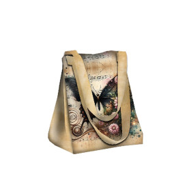 XL Tasche mit Utensilientasche 2 in 1 - BUTTERFLY MUSIC - Nähset