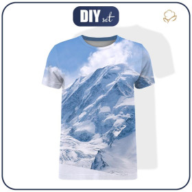 HERREN T-SHIRT - GEBIRGE - Single Jersey